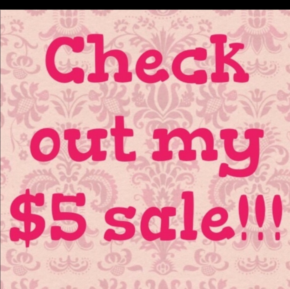 💰$5 SALE💰